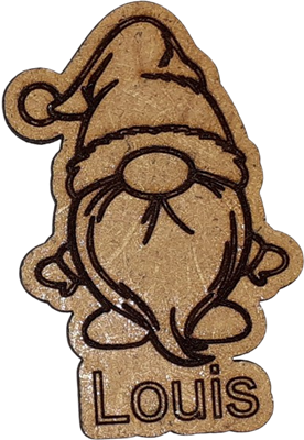Magnet - Père Noël personnalisable
